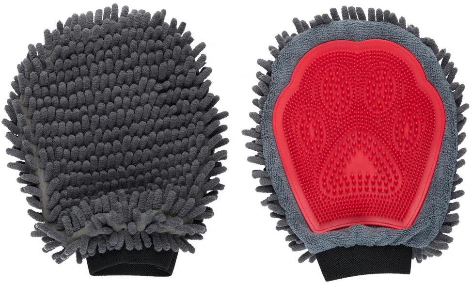 2-IN-1 ŠUNŲ PRIEŽIŪROS IR MAUDYMO PIRŠTINĖ DIRT DEVIL 435190