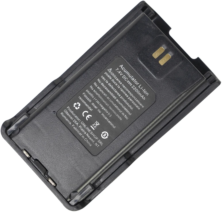 2 nešiojamų radijo stotelių rinkinys PNI PMR R17 446MHz, 0.5W, 16 PMR kanalų ir 50 CTCSS bei 104 DCS tonų, programuojamas, Li-Ion 2200 mAh, IP68