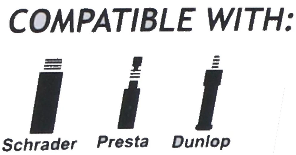 Dunlop dviejų cilindrų pedalinė pompa su manometru