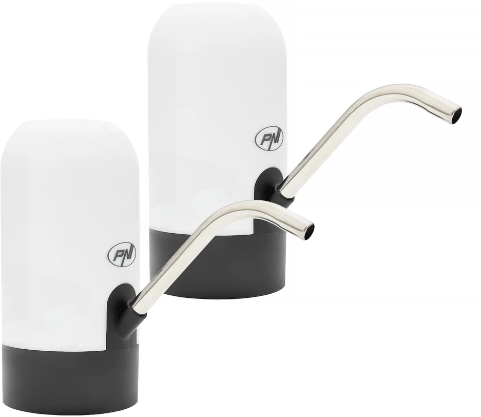 2 vnt. elektrinis vandens butelio siurblys PNI WD100, įkraunamas per USB-C, 800 mAh baterija, galia 4W