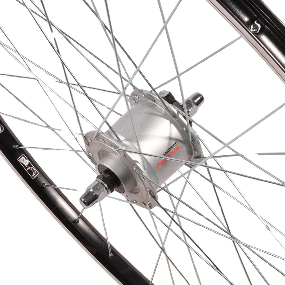 28 colių priekinis Shimano ratai