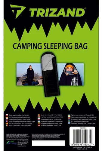 2in1 camping sleeping bag Trizand 21084