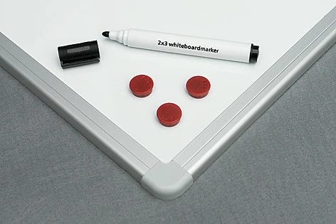 Magnetinė rašomoji lenta 2x3, 120x90cm, aliuminio rėmas