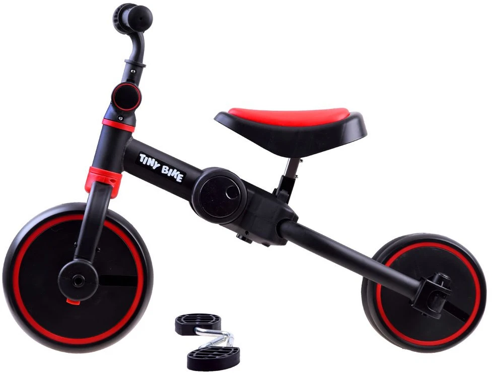 3 viename triratukas + balansinis dviratukas ir važiuojamasis dviratukas TINY BIKE SP0663