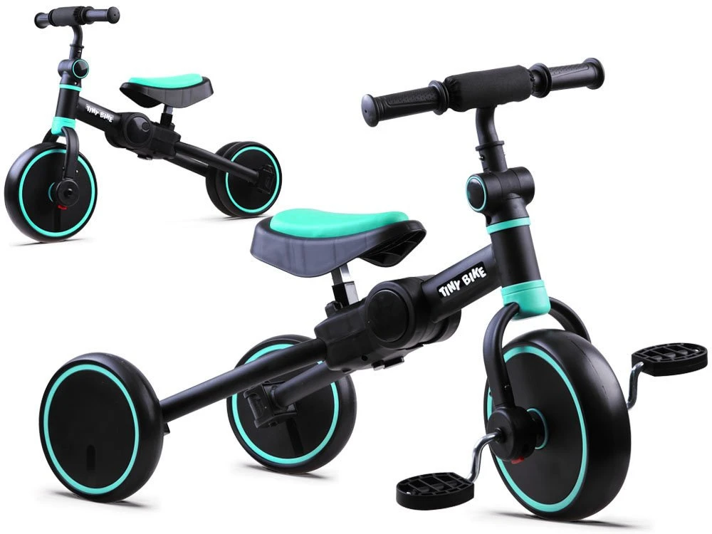 3 viename triratukas + balansinis dviratukas ir važiuojamasis dviratukas TINY BIKE SP0663