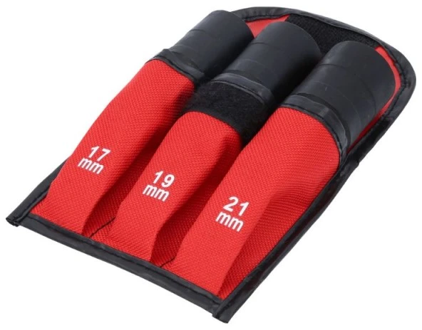 3-jų dalių galvutės sugadintiems varžtams KS TOOLS 17-21mm