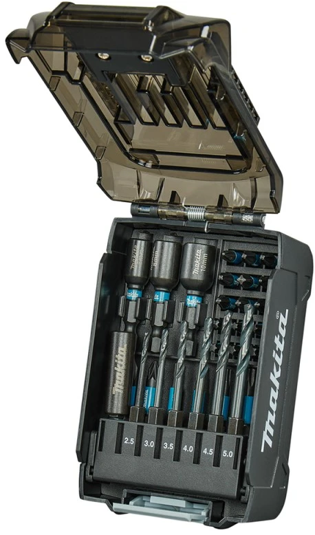 Makita IMPACT Juodas sukimo antgaliai XGT akumuliatoriaus formos dėkle E-22850