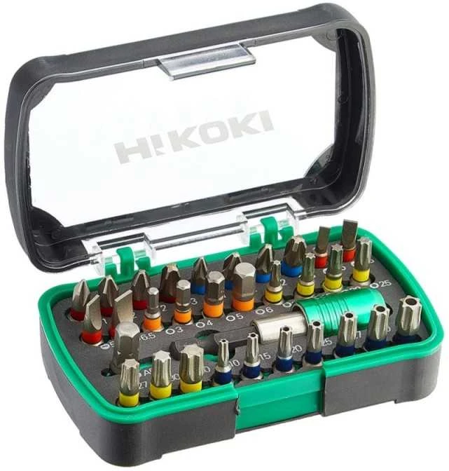 Hikoki Accessories Sukimo antgalių rinkinys Hikoki 750363; 1/4''; 25 mm; 32 vnt.
