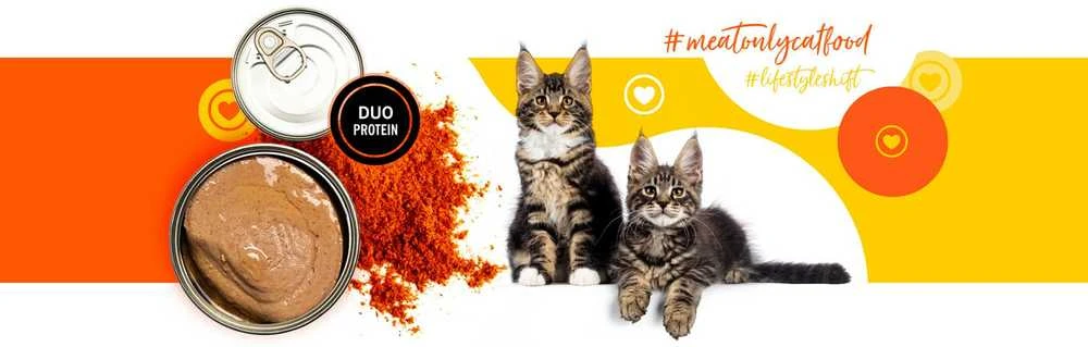 Kačių Maistas - 3COTY 35 Vištienos ir Krevečių Drėgnas Maistas Katinams 180g