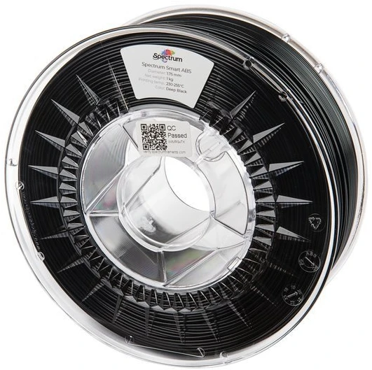 Spektro grupė SPECTRUMG 5903175658135 Filamentas SPECTRUM / ABS SMART /Deep Juodas / 1,75 mm / 1kg