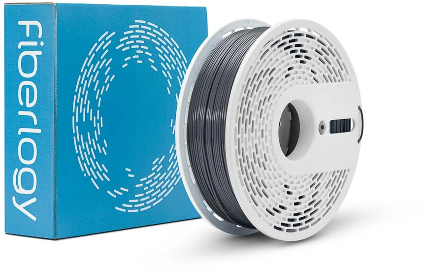 3D plastikas Fiberlogy Easy PET-G 1.75mm 0.85kg – Grafitas
