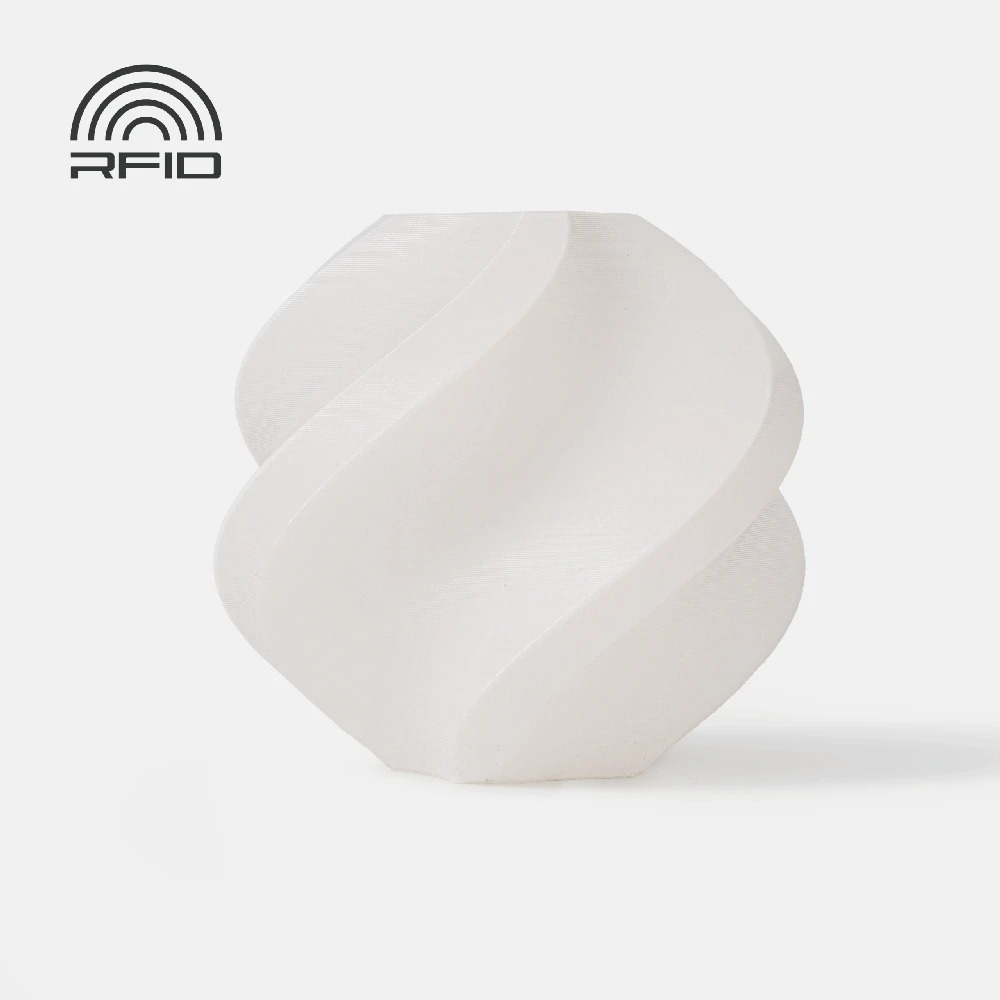 Bambu Lab ASA plastikas 1.75mm 1kg - komplektuojamas su daugkartine rite - Baltas