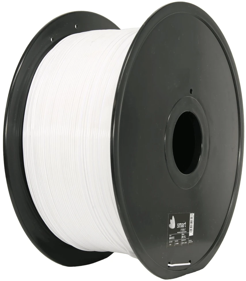 3D Plastikas – Filamentas PETG baltas | 1.75 mm, 3kg | SPrint