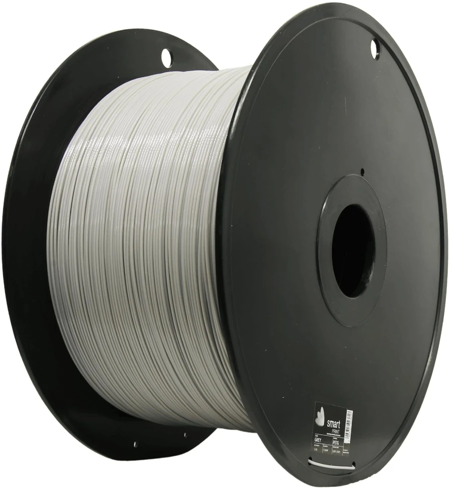 3D Plastikas – Filamentas PETG pilkas | 1.75 mm, 5kg | SPrint