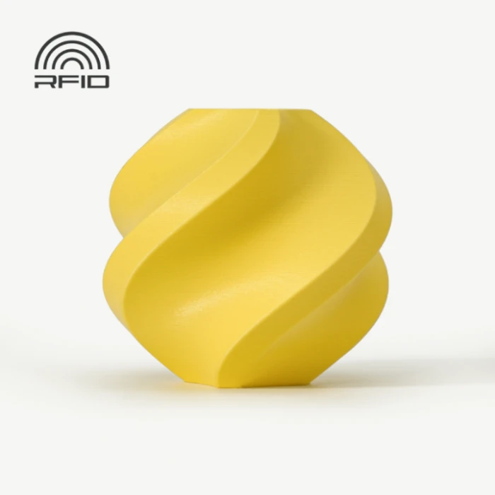Bambu Lab PLA Lemon Geltona 3D spausdintas pavyzdys