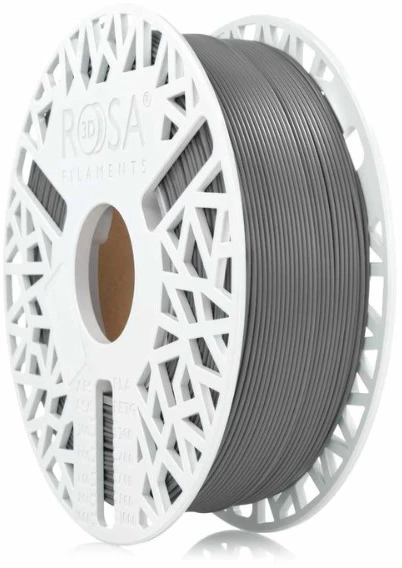 3D plastikas PLA 1.75mm 1kg Rosa3D - Gray