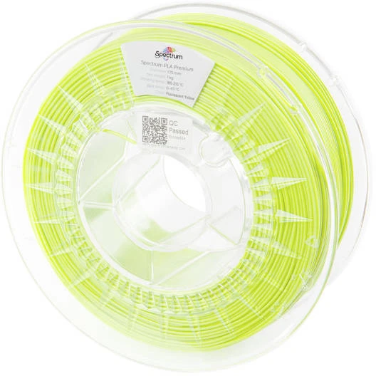 Spektro grupė SPECTRUMG 5903175657169 Filamentas SPECTRUM / PLA / FLUO Geltonas/ 1,75 mm / 1kg