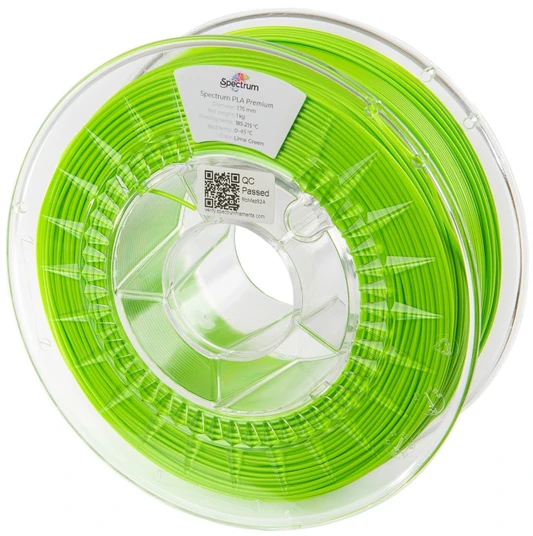 Spektro grupė SPECTRUMG 5903175657138 Filamentas SPECTRUM / PLA / LIME Žalias / 1,75 mm / 1kg