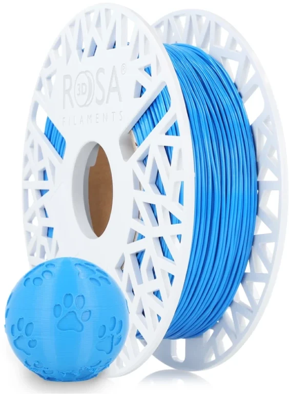 Plastikas Rosa3D Flex 96A - 1.75mm - 0.5kg - Mėlynas