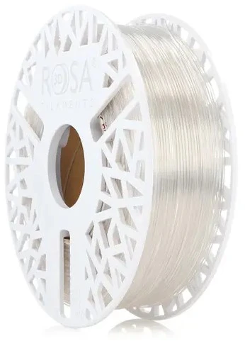 3D plastikas TPU 96A skaidrus 1.75mm 1kg Rosa3D
