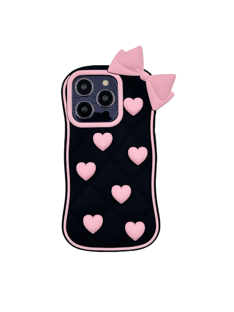 3Dcase DĖKLAS CASE 3D HEARTS IPHONE 13 PRO