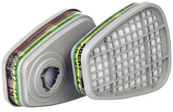 Filtras 3M 6059; ABEK1; 2 vnt.