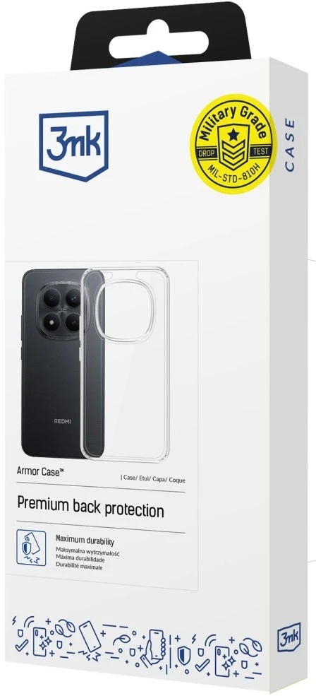 3Mk apsauga „Redmi Note 15 Pro 4G“ – 3mk šarvuotas dėklas