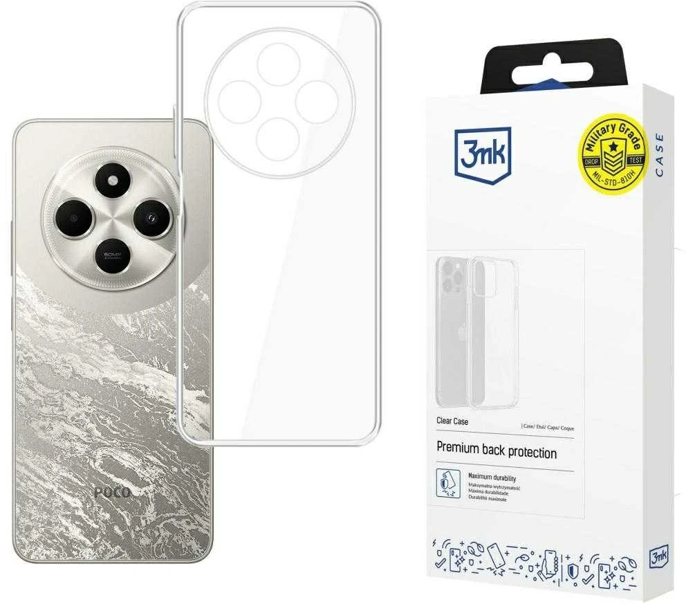 3Mk Protection POCO C75 - 3mk skaidrus dėklas