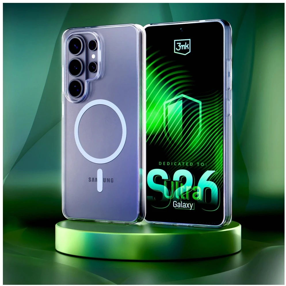 Dėklas 3mk Clear MagCase Samsung S948 S26 Ultra