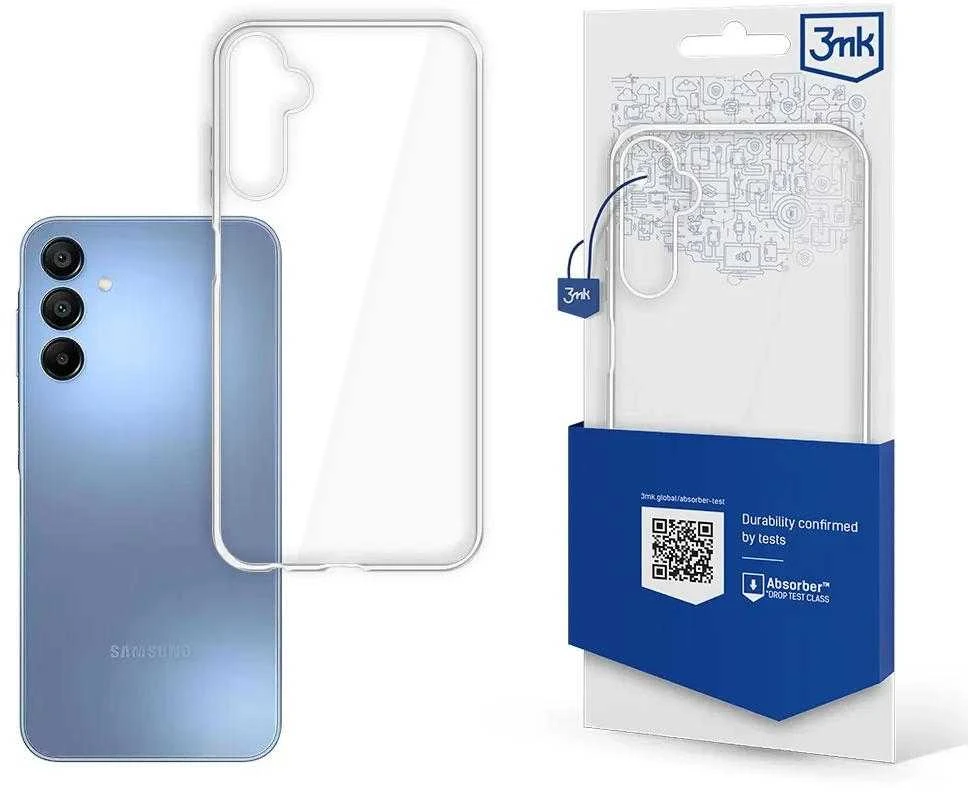Dėklas 3mk Clear Case 1,2mm Samsung A155 A15 4G/A156 A15 5G