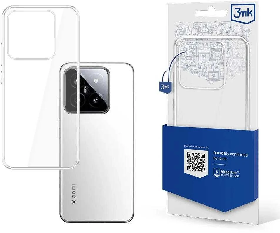 3MK skaidrus Dėklas Xiaomi 14 Pro
