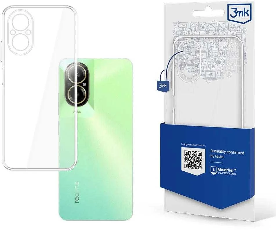 3MK skaidrus Dėklas Realme C67 5G
