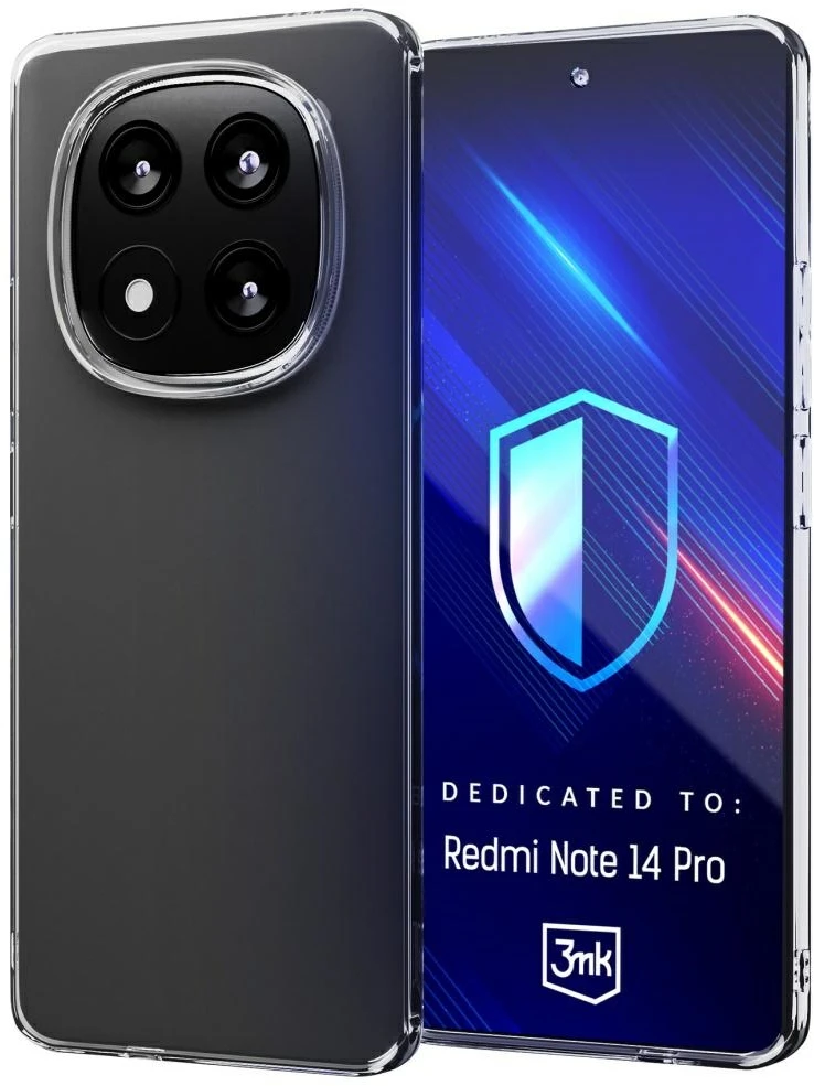 Dėklas 3mk Clear Case 1,2mm Xiaomi Redmi Note 14 Pro 5G/Poco X7