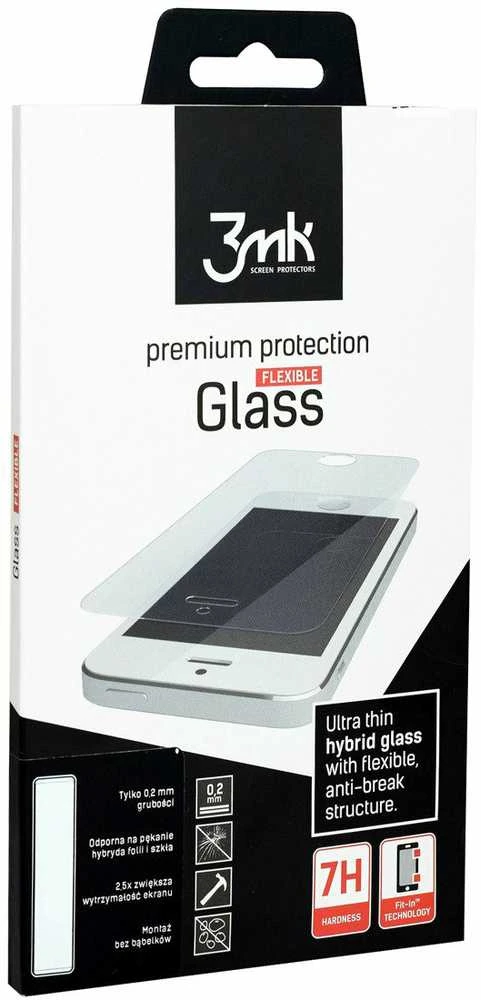3MK FlexibleGlass ekrano apsauga, Apple, iPhone X, hibridinis stiklas, skaidrus