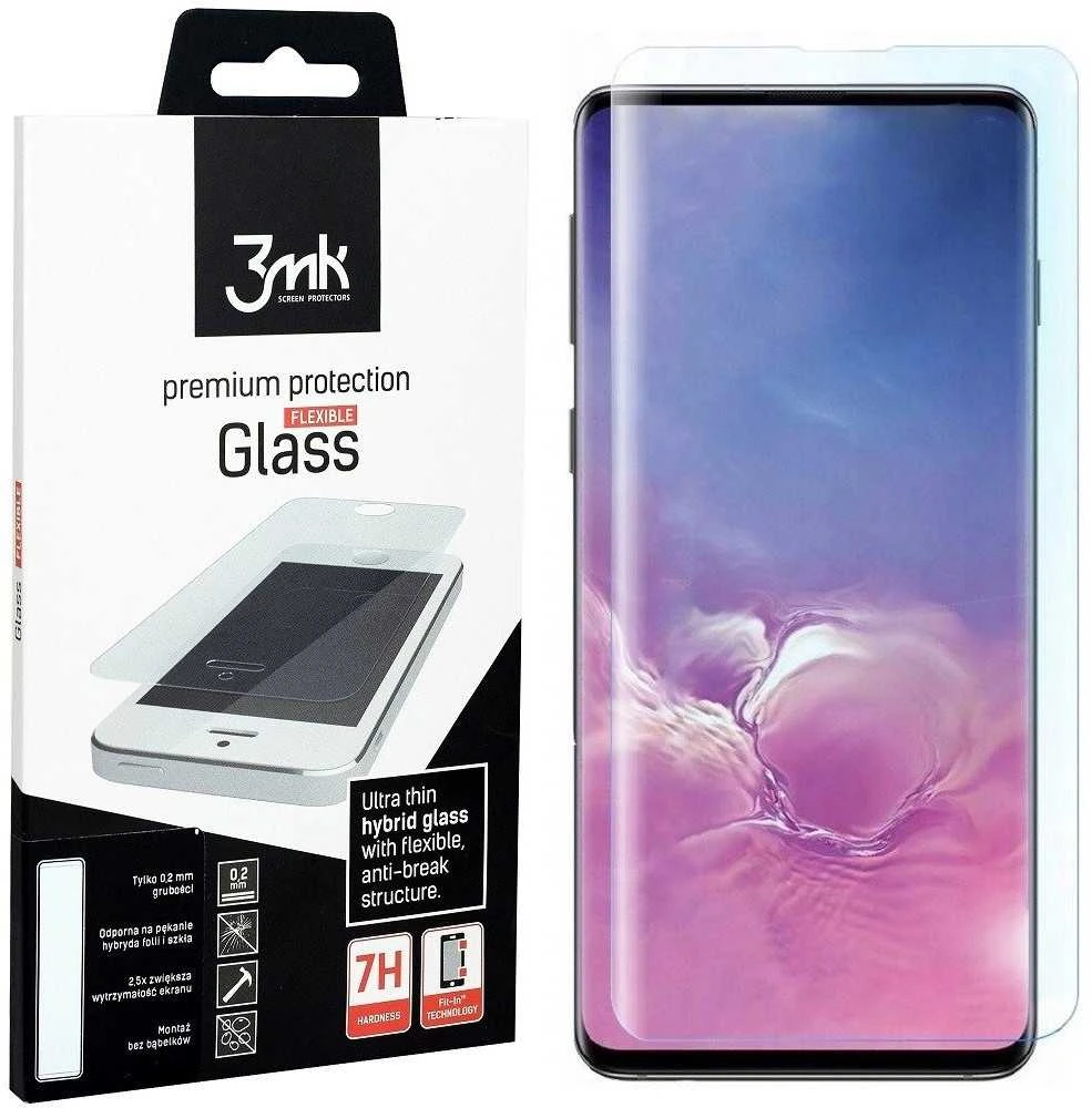 3MK FlexibleGlass ekrano apsauga, Apple, iPhone X, hibridinis stiklas, skaidrus