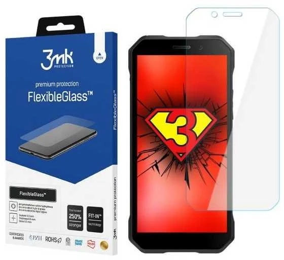 3MK FlexibleGlass Doogee S61 hibridinis stiklas