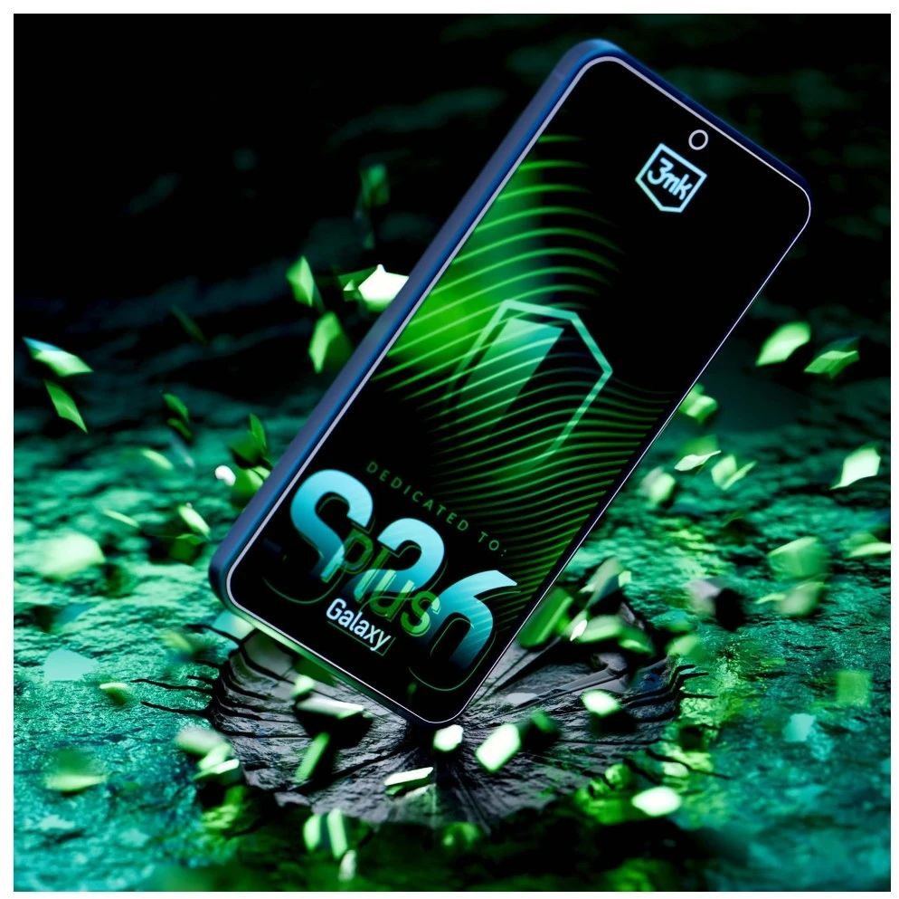 3MK „FlexibleGlass Hybrid Glass“ dėklas „Samsung Galaxy S26+“