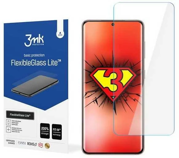 3MK FlexibleGlass Lite „Samsung Galaxy S21 FE Hybrid Glass Lite“.