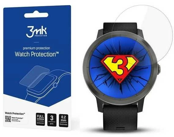 Apsauginis ekrano stiklas išmaniojo lailkrodžio Garmin Vivoactive 3