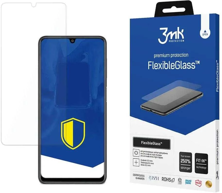 3MK FlexibleGlass Samsung Galaxy M225 M22 hibridinis stiklas
