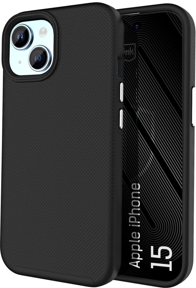 Dėklas 3Mk apsauga 3mk Fortis MagCase iPhone 15 - juodas