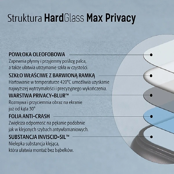 3MK HardGlass Max Privacy ekrano apsauga, skirta Apple iPhone 11 Pro Max