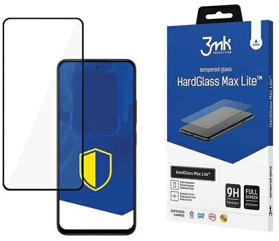 3MK HardGlass Max Lite Poco M6 5G juodas Fullscreen Glass Lite