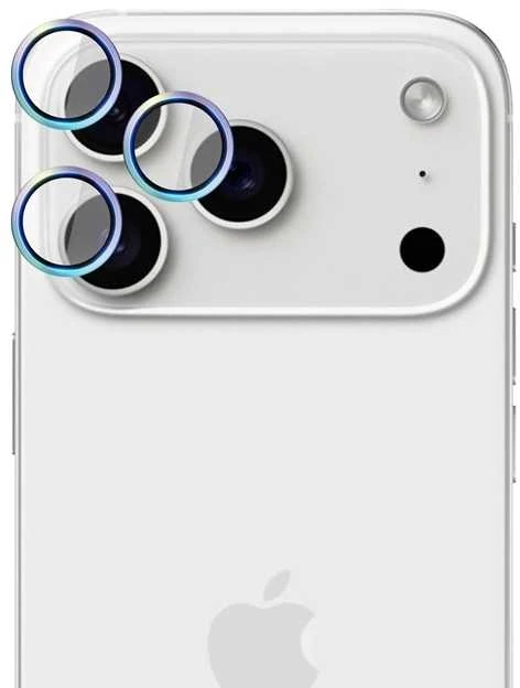 3Mk Protection 3mk HARDY objektyvo apsaugos „Pro Glass“, skirtas „iPhone 17 Pro / 17 Pro Max“ – daugiaspalvis