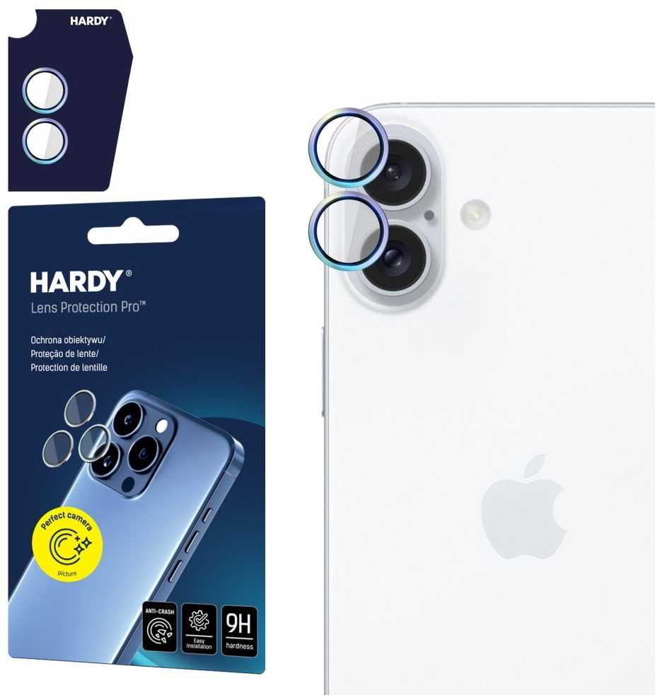 3Mk Protection 3mk HARDY objektyvo apsauga „iPhone 17“ – daugiaspalvė
