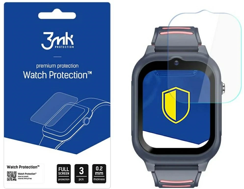 3MK FlexibleGlass Watch Forever GPS WIFI4G Kids Look Me 2 KW-510 hibridinis stiklas