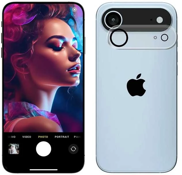 3Mk Protection 3mk Lens Pro visiškai uždengtas grūdintas stiklas iPhone 17 Air