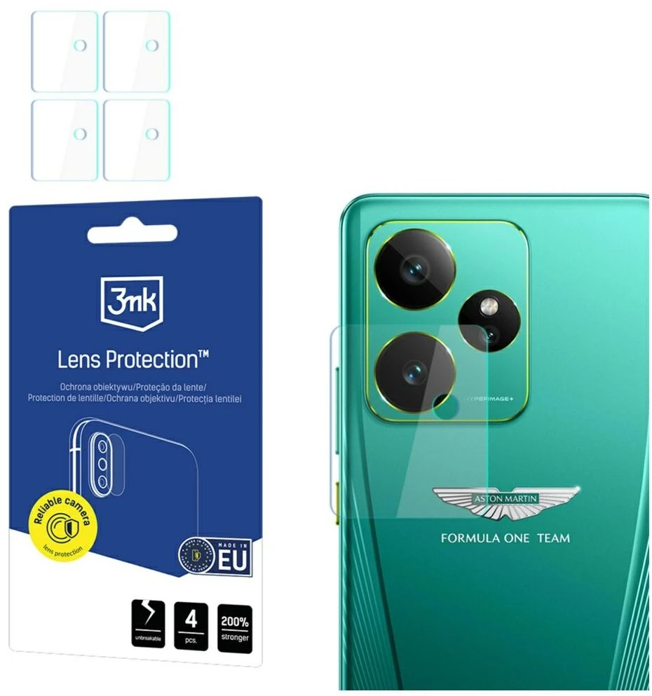 3mk Lens Protection™ hibridinės kameros objektyvo stiklas, skirtas „Realme GT 7“