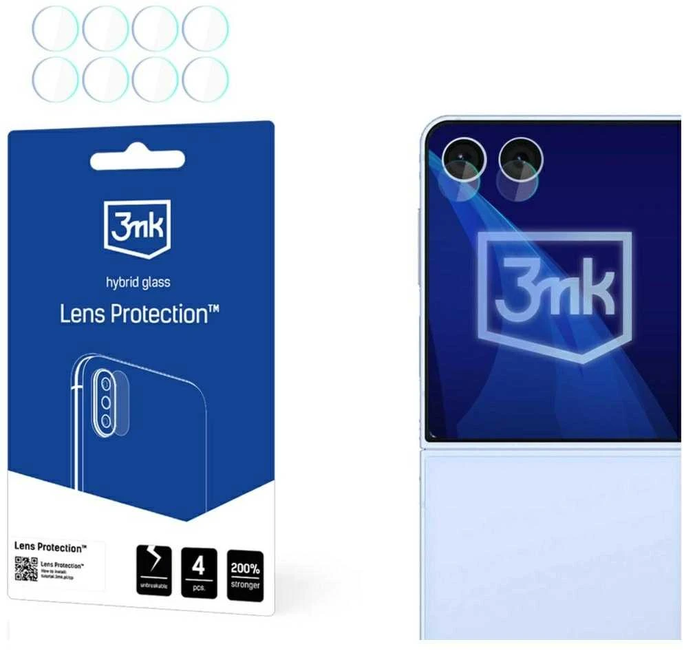 3MK apsauginis objektyvas Samsung Galaxy Z Flip7 4vnt
