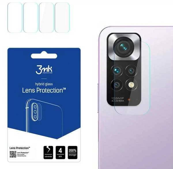 3MK objektyvo apsauga Xiaomi Redmi Note 11 4G kameros objektyvo apsauga 4 vnt.
